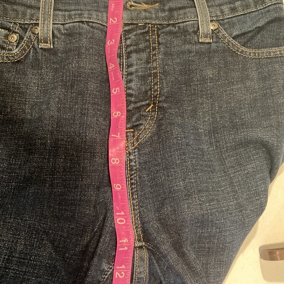 Levi's Perfectly Slimming Boot Cut 512 Jeans 10 Short Medium Cotton Blend - Picture 10 of 16